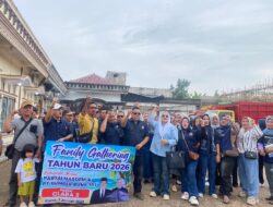 Keluarga Besar DPD Nasdem & PT.Sumber Bumi 351 melaksanakan Family Gathering ke Pantai dilampung