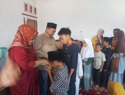 Ketua DPD Partai Nasdem Kabupaten Tulang Bawang Santunan bagi anak yatim piatu