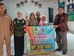 Pemerintah tiyuh Setia Bumi salurkan BLT DD Tahun 2026