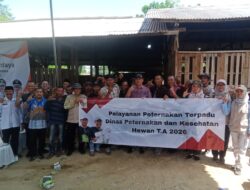 Tiyuh Tiyuh Toto katon sosialisasi  Pelayanan perternak terpadu dinas dan kesehatan hewan T.A 2026-
